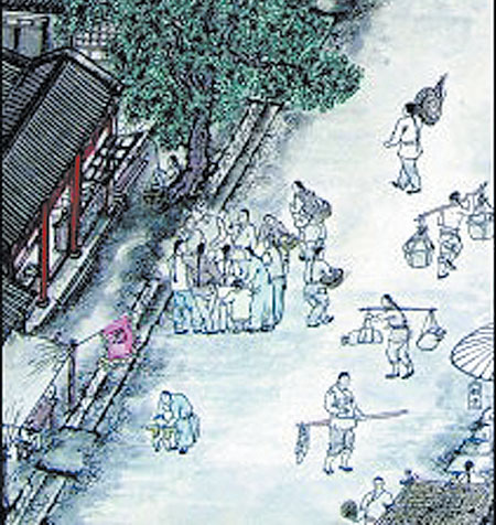 描写古代市井繁华的句子-描写古代繁华都市的句子