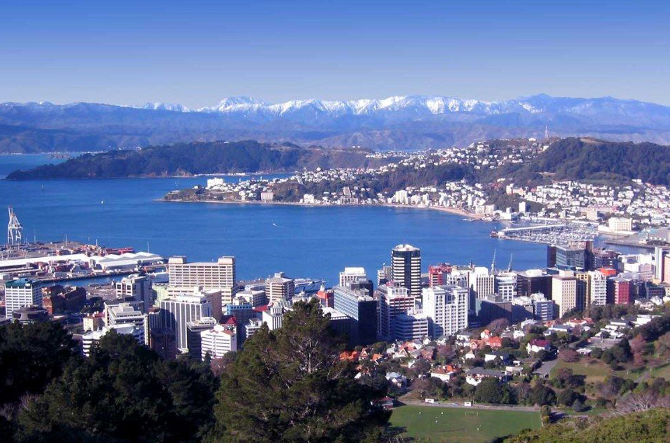 新西兰首都惠灵顿风光(资料图片)