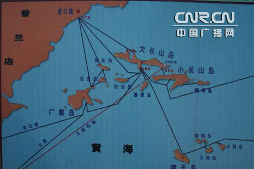 长海县各岛分布图