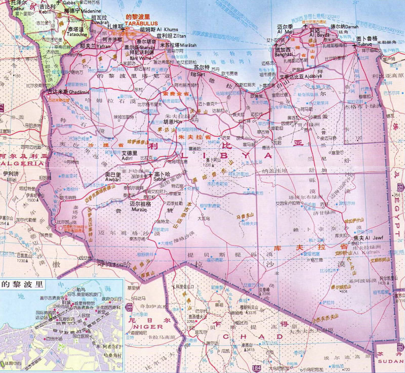 背景资料:北非国家利比亚