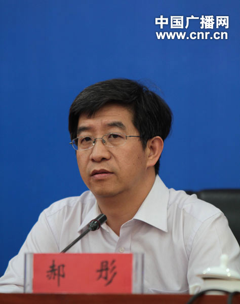 宁夏自治区党委新闻理论处郝彤处长(摄影 马玲艳)