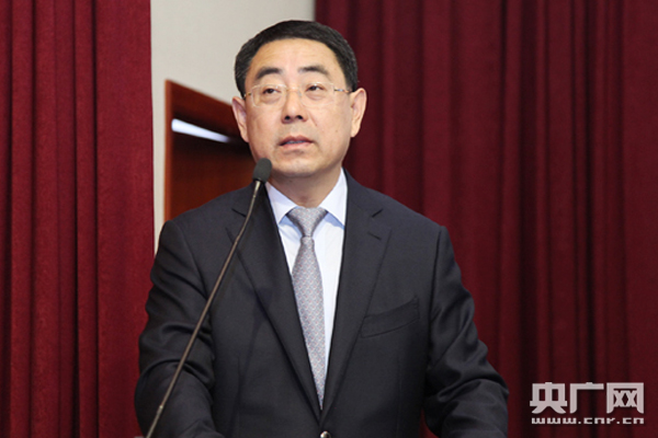 吉林省委常委,宣传部部长高福平先生致辞