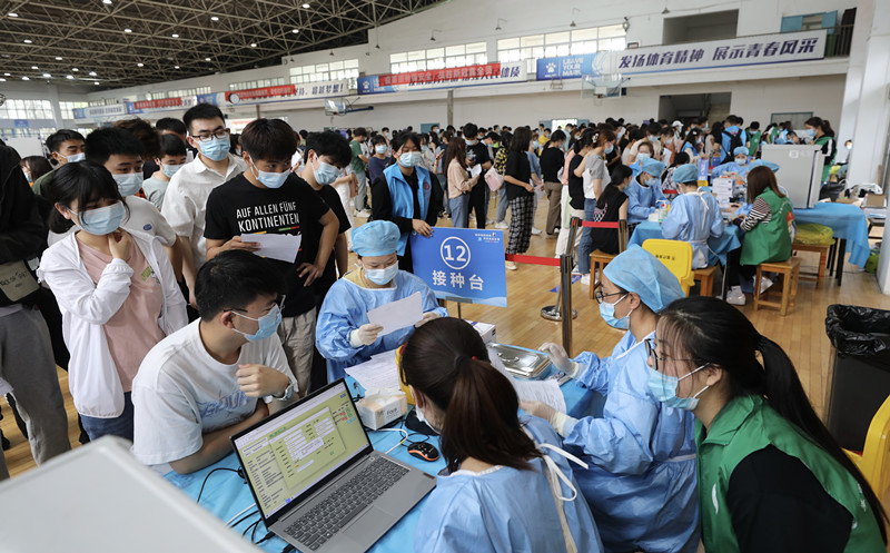 安徽农业大学18万人接种新冠疫苗