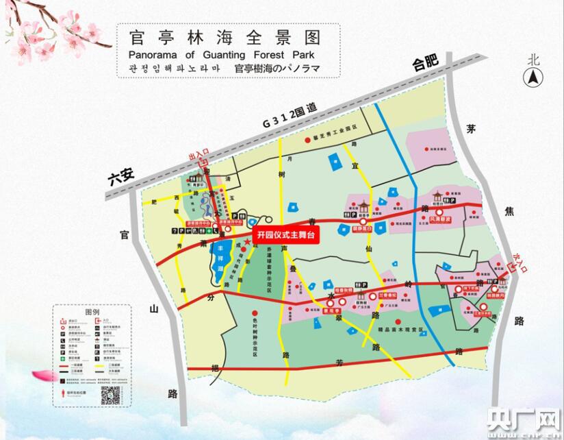 央广快线    "官亭林海,岭上花园",这是肥西官亭林海的一张名片.