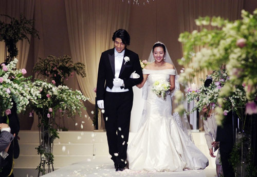 浪漫韩国婚礼 结婚旅游两不误