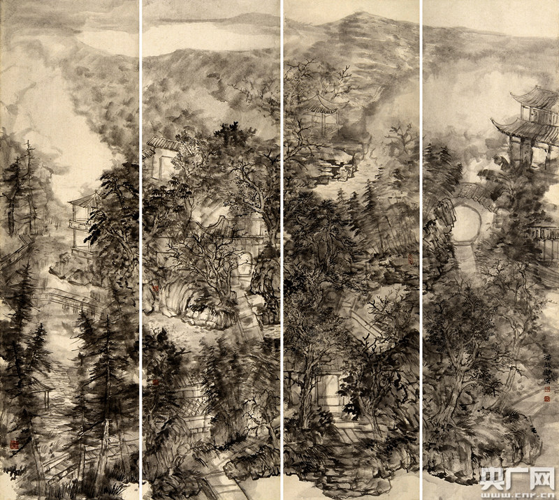 广东画院建院60周年优秀作品展开幕
