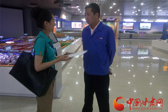 全国百家网络媒体甘肃行记者团走进兰石集团