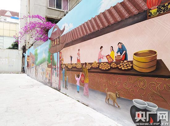 成都双流多了个 网红 拍照地 老旧墙体变身文艺