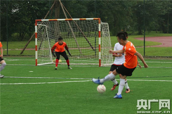 成都温江:10队联袂打响天府绿道社区世界杯