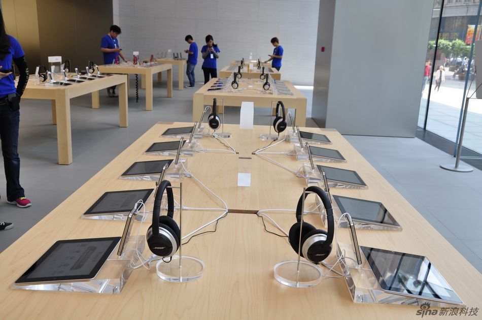 苹果南京东路Apple Store开业前揭秘