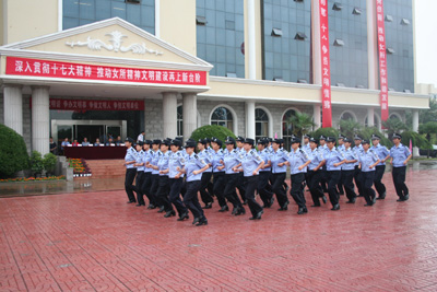 河南省女子劳教所开展综合素质教育训练