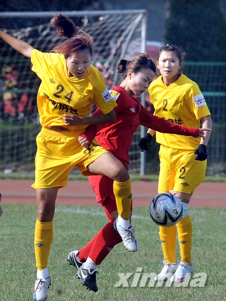 全国女足联赛:河南平武汉--中国广播网 中央人