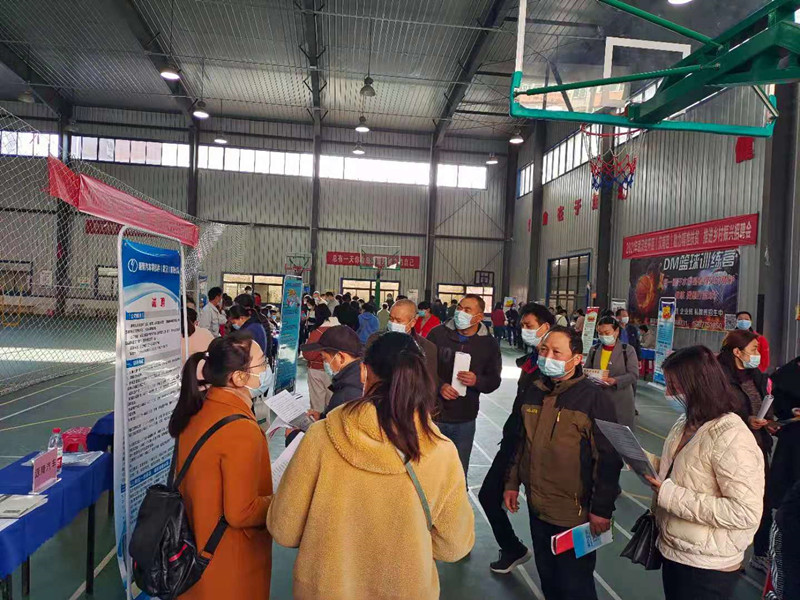 武汉经开区举办春节后首场"春风行动"招聘会