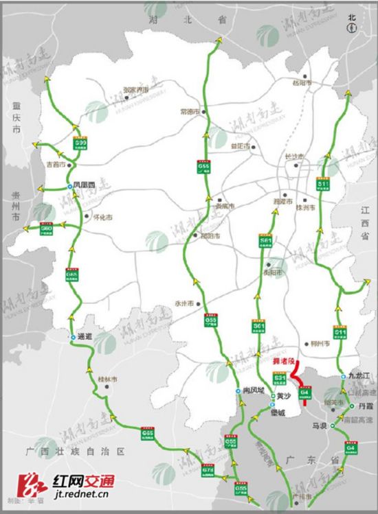 湖南高速春运出行指南发布 这些"堵点"绕着走图片