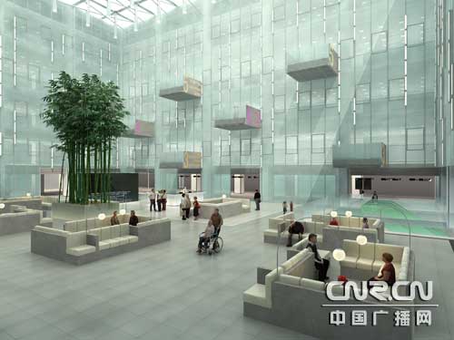 南京鼓楼医院隆重举行南扩工程封顶仪式