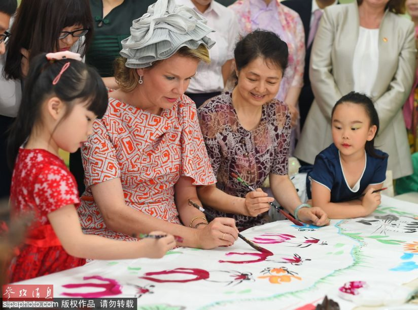 比利时王后学习中国传统文化-新闻频道-西部网