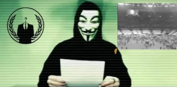 国际黑客组织戴V字仇杀队面具宣布对IS开战