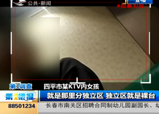 记者暗拍KTV陪酒少女:卖力推销 给500元全脱(图)