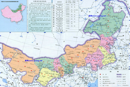 内蒙古自治区位于中国北部边疆