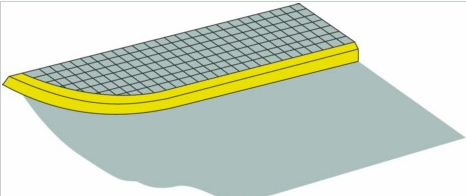 马路牙子有了不同色彩 济南车主你知道怎么路