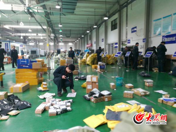 济南国际邮件互换局今启用 寄件时间缩短3天