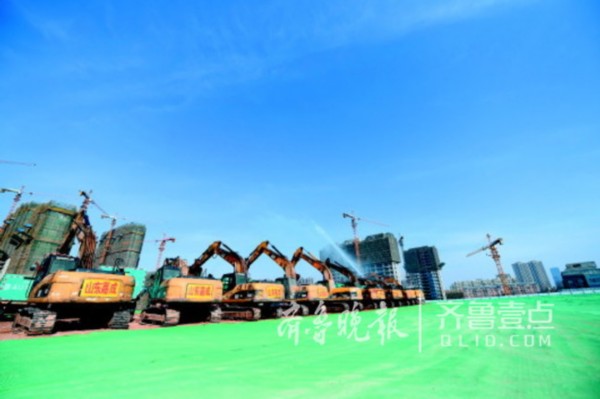 济南市中区拆迁摆擂台,万科南北康项目正式启