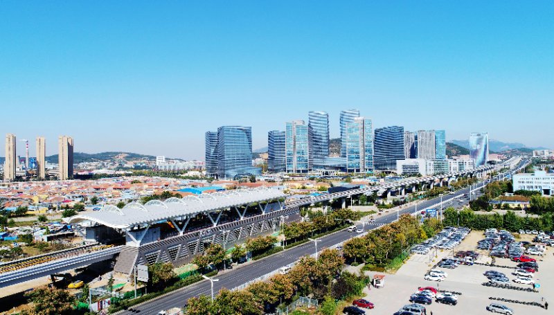 青岛地铁11号线开通试运营 被誉为“最美地铁线”