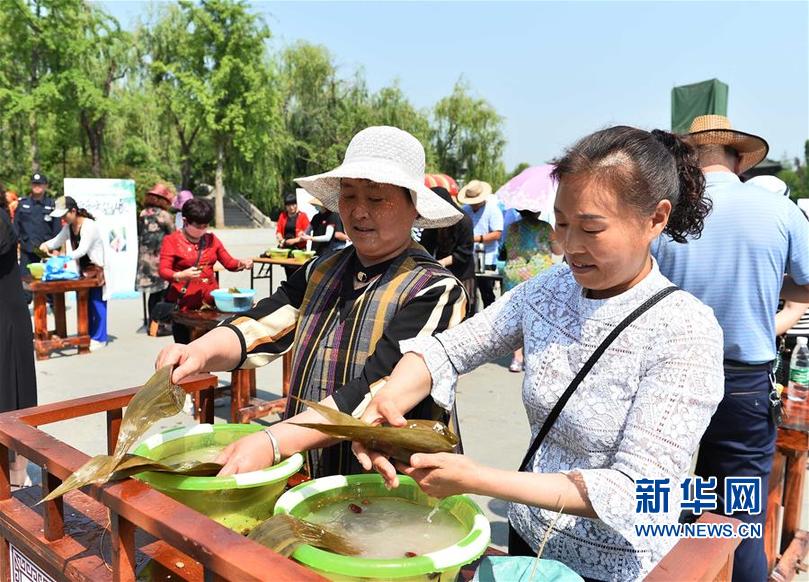 #(社会)(2)山东枣庄:首届中华端午文化节启动