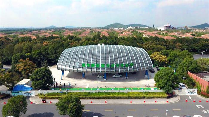 国内最大、功能最完善的新能源汽车光伏超级充