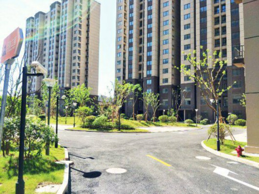 已建成的惠南民乐大型居住社区