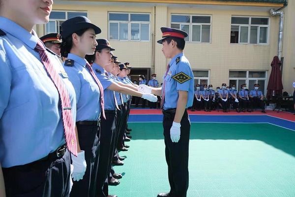 西安客运段:服务礼仪大练兵 青春绽放迎全运