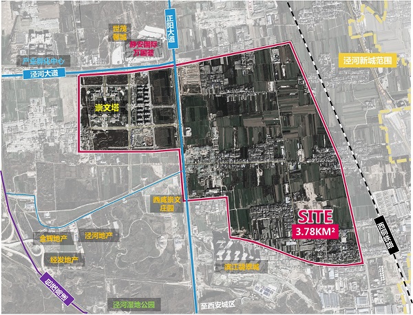 西咸新区泾河新城举办"崇文塔"片区城市设计国际竞赛评审会
