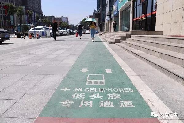 “专用道”治不了手机“低头族”的任性