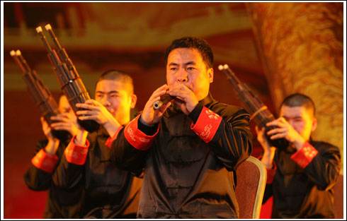 西安鼓乐老树新枝焕发生机