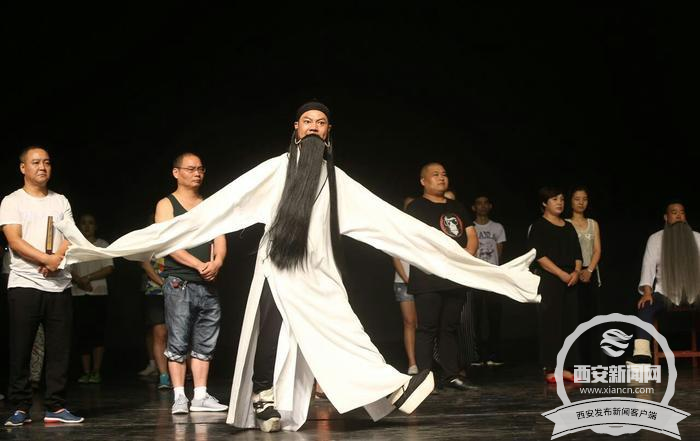 秦腔历史大剧《司马迁》在西安露真容