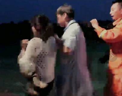 西安市灞桥区今早坠井幼童获救