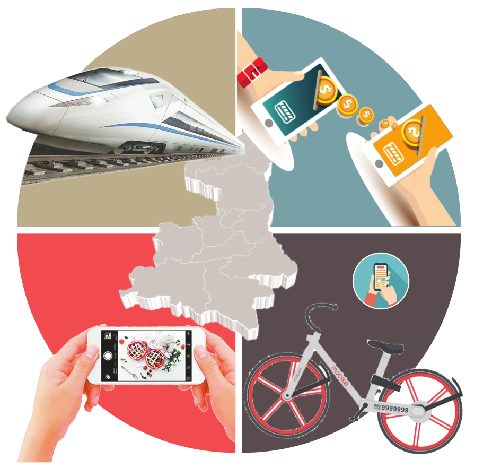 新四大发明在陕西 展示陕西省日新月异的成就