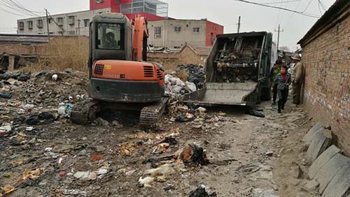 天津针对督查出的垃圾村问题迅速整改
