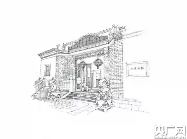 天美日新天津美术学院学子钢笔画作品展现大美天津