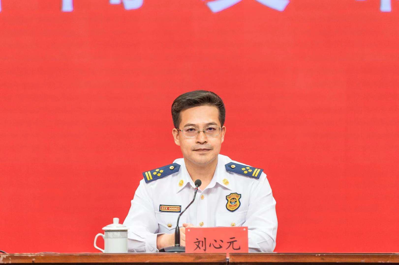 天津市消防救援总队政委刘心元解读便民利企举措(央广网发 主办方供图