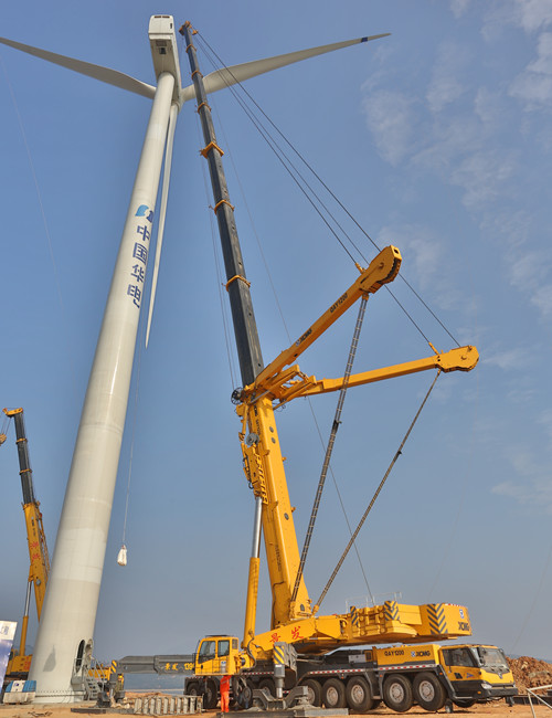 风之骄子:徐工1200吨全地面起重机显力福建风电建设