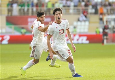 国足将在亚洲杯1\/4决赛挑战亚洲一哥伊朗队