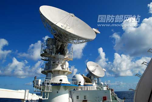中国导弹测量船图片