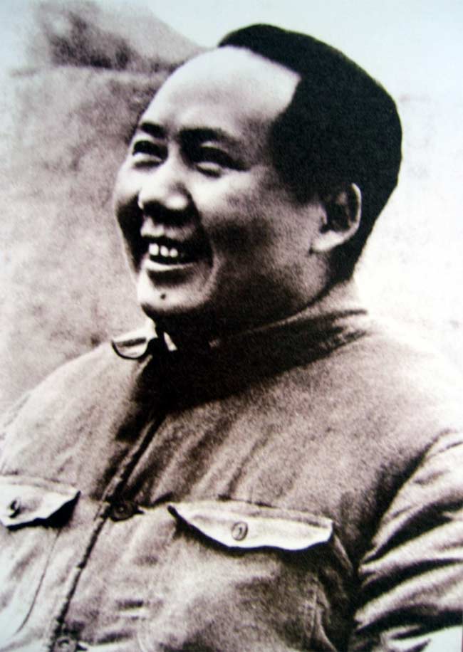 解放战争毛泽东军事活动照_中国广播网