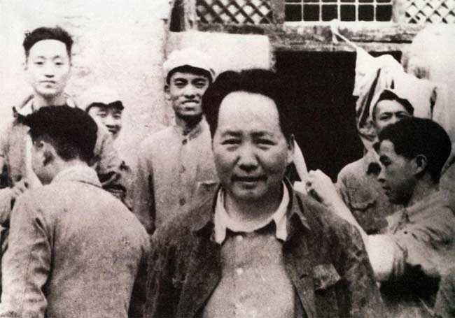 解放战争毛泽东军事活动照