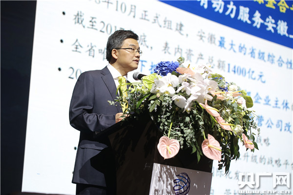 安徽省投资集团董事长陈翔发布《安徽上市公司发展报告》
