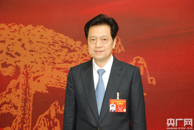 全国人大代表宿州市市长杨军接受央广记者专访让新经济激活中部