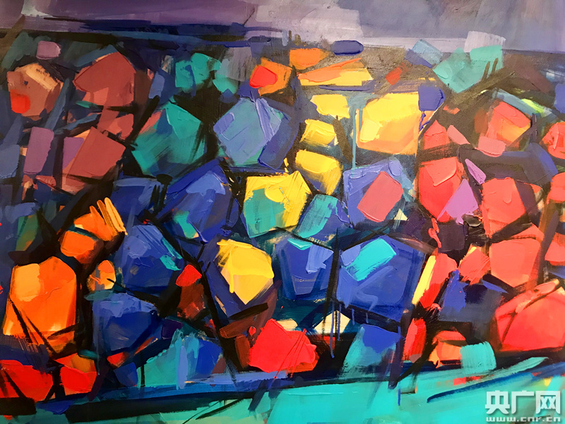 安徽名人馆举办华裔画家晨晓"致礼中国"巡回画展