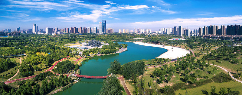 方兴湖公园 王岩/摄