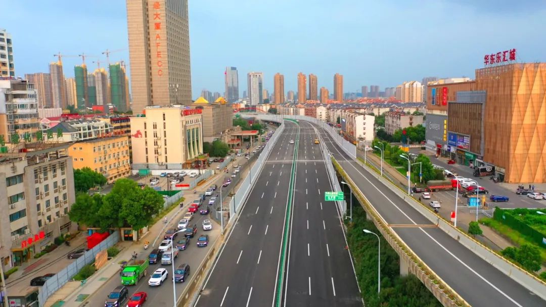 合肥畅通二环重要路口即将放行